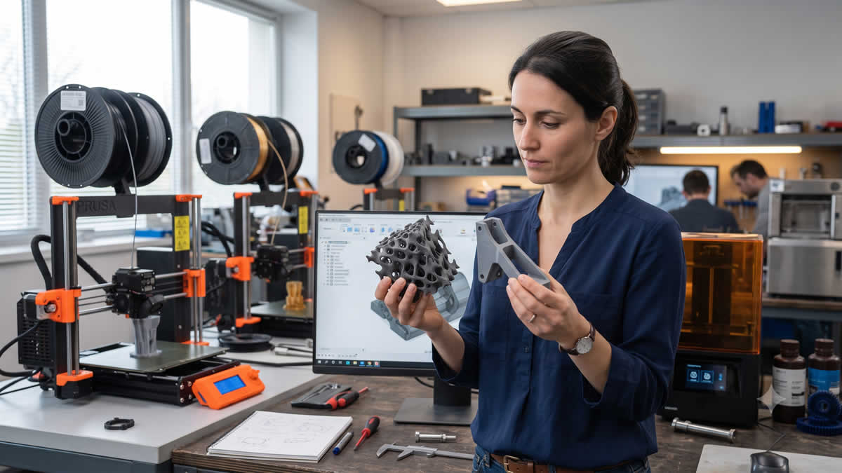 Quelle différence entre une pièce professionnelle et amateur fabriquée en impression 3D ?